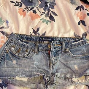 women jean shorts